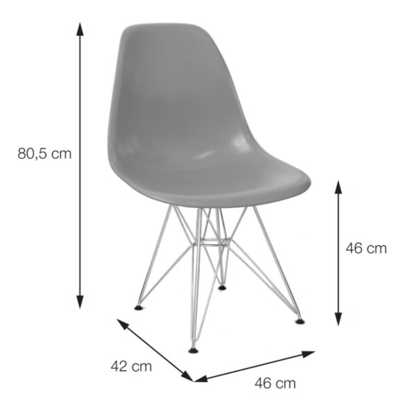 Silla Vega base metalica - Image 18